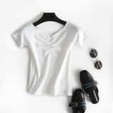 Women T-Shirt Fresh T-shirt Women's Short-Sleeved Top