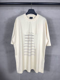 Men T-shirts Summer Paris Music Short Sleeve T-Shirt Loose Casual