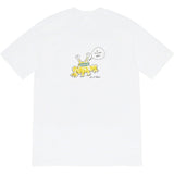 Mens T-shirts 20SS Daniel Johnston Frog Tee Frog Print Short Sleeve T-Shirt Bottom Shirt