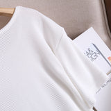 Women's T-Shirt-Color Short-Sleeved T-shirt Women's Ins Top All-Matching T-shirt Spring and Summer