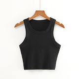Women Camisole Summer Women's Solid Color Sports Slim-Fitting