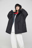 Unisex Jacket Autumn Plaid Lined Hooded Coat Women's Clothing