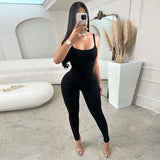 Women Jumpsuit Women's Summer Fashion Slim Fit Bodysuit