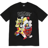 Mens T-shirts 20SS Daniel Johnston Tee Grimace Artist Graffiti Print Short Sleeve T-Shirt