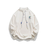 Unisex Hoodie Vintage Top Men's and Women's Loose-Fitting Casual Pullover Coat