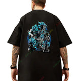 Men’s T-shirt Japanese Harajuku anime Short Sleeve