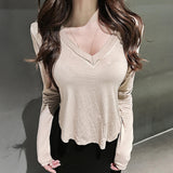 Women Long Sleeve Shirt Loose Comfortable Long Sleeve Women's Spring Casual