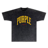 Purple Brand T Shirt Short Sleeve T-shirt Blouse