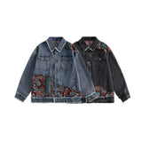 Unisex Jacket Fall Vintage Denim Jacket Women's Clothing