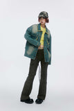 Unisex Jacket Autumn Burrs Do the Old Cowboy Coat Women's Clothing