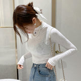 Women Long Sleeve Shirt T-shirt Women's Tops Women's Letters