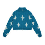 Women Sweater Cropped Sweater Coat Women's Autumn Winter Coat