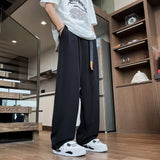 Men Sweatpants Men's Summer High Street Loose Sports Pants All-Matching