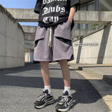 Men Sweatpants Shorts Men's Summer Vintage Trendy Casual Sports