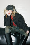 Unisex Jacket Autumn Loose Rivet Jacket Women's Clothing