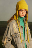 Unisex Jacket Autumn Basic Style Denim Coat Women's Clothing