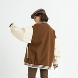 Varsity Jacket Vintage Spring and Autumn Men's Baseball Uniforms Coat for Men