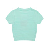Women Sweater Short-Sleeved Sweater Women's Summer Casual round Neck Pullover