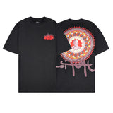 Travis Scott T-Shirt TRAVIS SCOTT CACTUS JACK Loose Crew Neck Short Sleeve