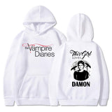 The Vampire Diaries Hoodies Women Fashion Personality