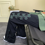 Men Sweatpants Men's Spring and Autumn Loose Drooping Straight Casual