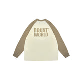 Unisex Hoodie Top Loose Long Men's T-shirt round Neck Sweater