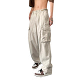 Men Sweatpants Workwear Pants Men's Summer All-Matching Straight Casual Pants