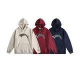 Unisex Sweater Winter Hooded Brushed Hoody