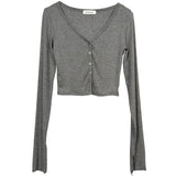 Women Long Sleeve Shirt Cardigan Long Sleeve Coat Autumn Top Women's Casual