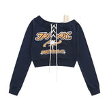 Women Hoodie Short Sweater Women's Fall Pure Cotton Long Sleeve
