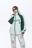 Unisex Jacket Women's Autumn Letter Print Hooded Jacket