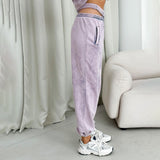 Women Sweatshirt Loose Sweatpants Sweatshirt Suit