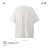 American vintage street T-shirt pure cotton men's and women's summer loose half-sleeves