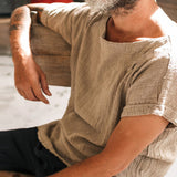 Men T Shirt Summer Men's Fashion Casual Loose T-shirt