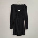 Women Long Sleeve Shirt Sling Dress Long Sleeve Cardigan Outer Coat Suit