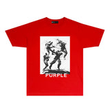 Purple Brand T Shirt Short Sleeve T-shirt Blouse