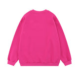 Men Hoodie Crew Neck Sweater Men Vibe Spring and Autumn Leisure Long Sleeve Loose