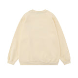 Men Hoodie Crew Neck Sweater Men Vibe Spring and Autumn Leisure Long Sleeve Loose