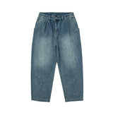 Unisex Jeans Loose Cargo Trousers