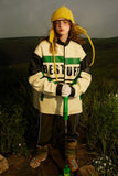Unisex Jacket Autumn Stitching Contrast Color Motorcycle Clothing