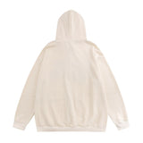 Men Hoodie Patch Letter Hooded Jacket Boys