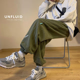 Men Sweatpants Polar Fleece Pants Men's Loose All-Matching