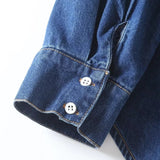 Women T-shirt Fashion Women's Wear Denim Shirt Women Autumn and Winter Loose