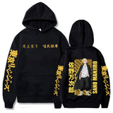 Men Women Tokyo Revengers Anime Zip Up Hoodies Manga Pullove