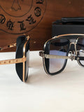Chrome Hearts Sunglasses Fashion Titanium Large Frame Square Pull Wind Sunglasses