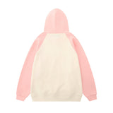 Women Hoodie Hooded Sweater Loose Women's Autumn Color Matching