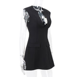 Work Dresses Fashion Mini Slim Fit Dress