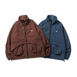 Unisex Jacket Autumn Hooded Plaid Coat Women's Clothing