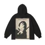 Men Hoodie Men's Autumn and Winter Long Sleeve Leisure Pullover Hoodie Loose