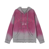 Men Hoodie Old Hooded Sweater Men's Baggy Coat Autumn and Winter
